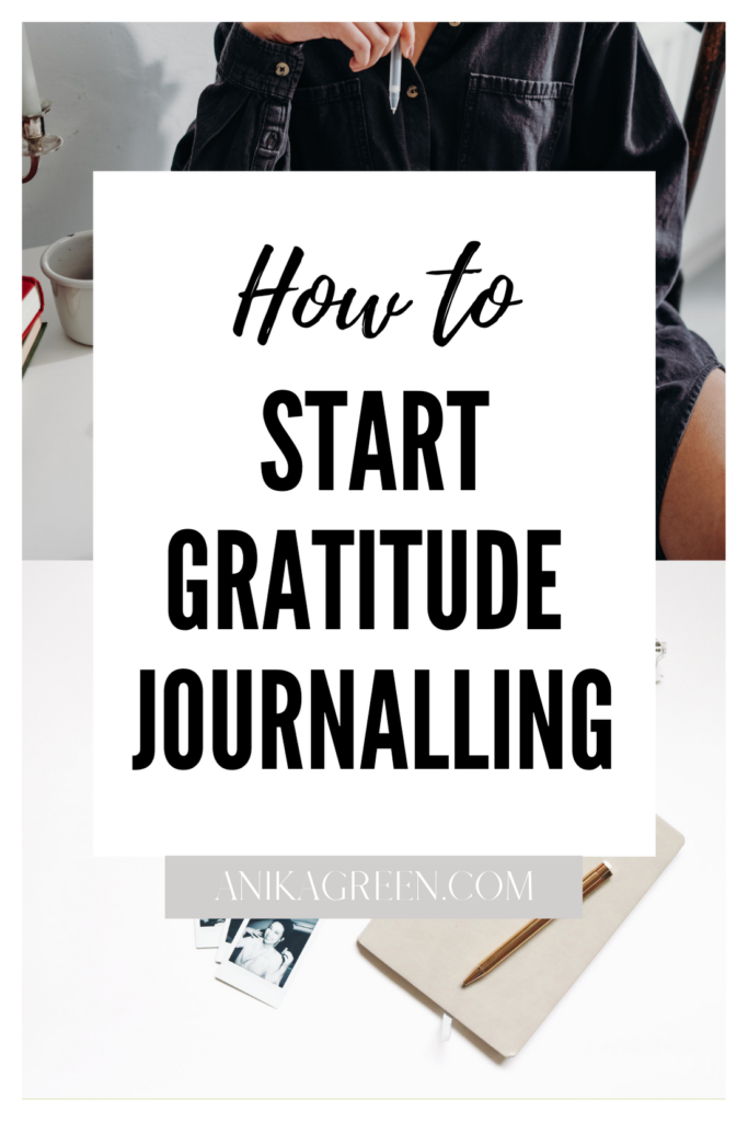 How to start gratitude journalling