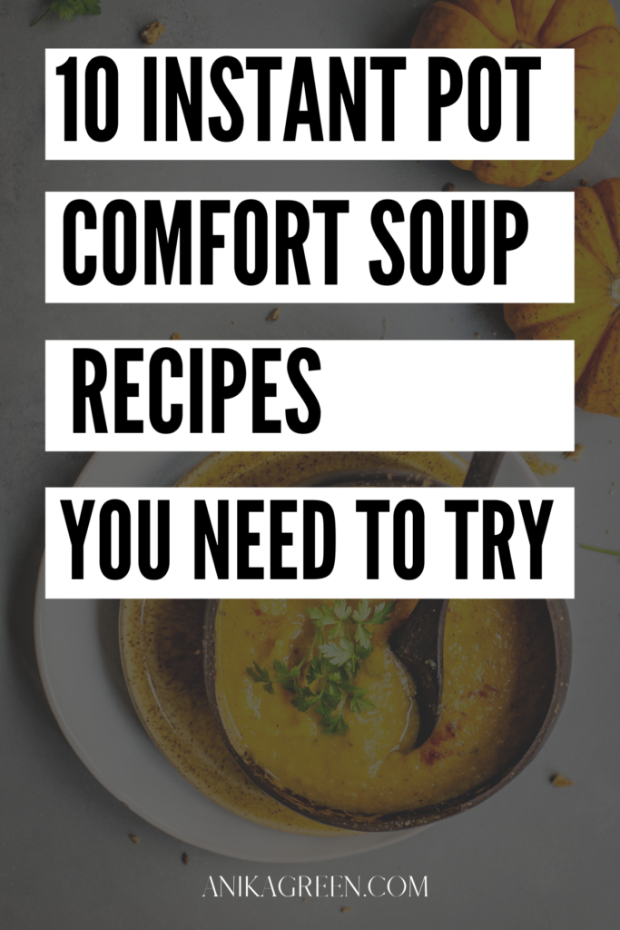 Instant pot soup recipes