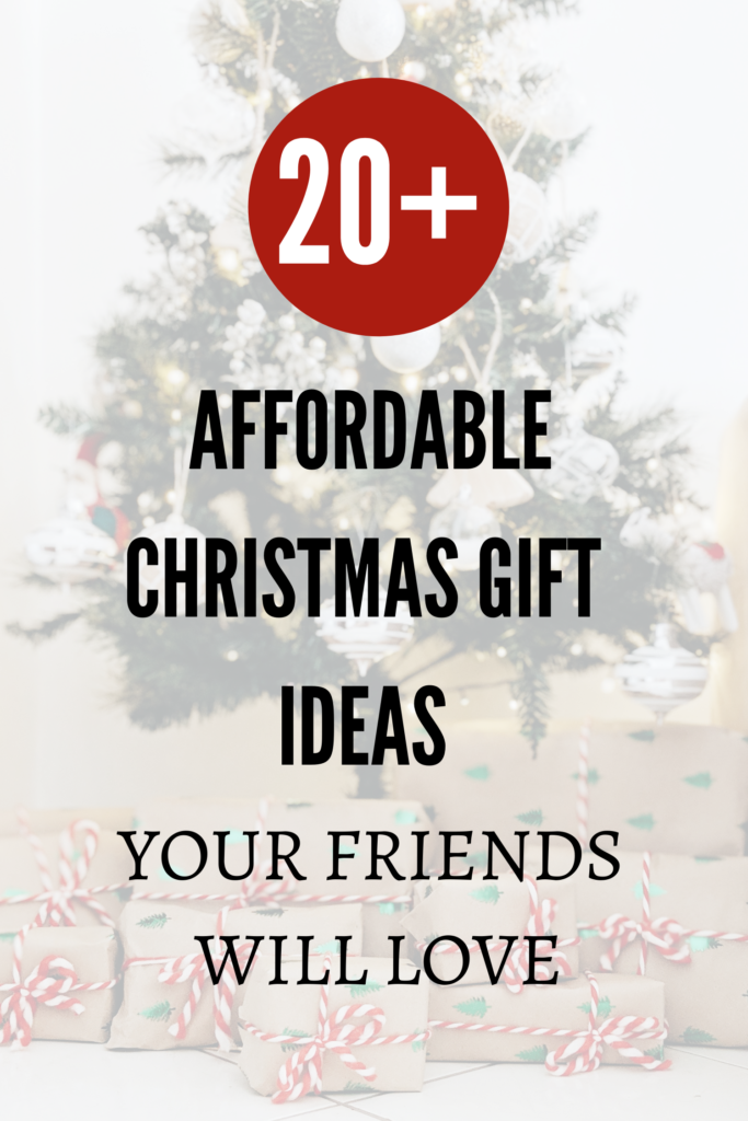 affordable Christmas gift ideas