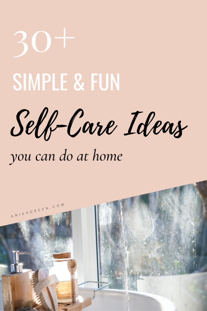 simple self care ideas | fun self care ideas | at home quarantine